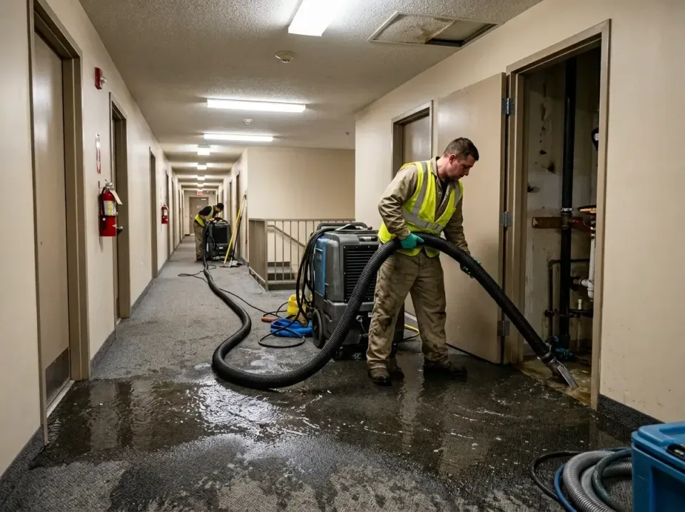 multi-unit-apartment-hallway-f-005 — frequently asked questions, Emergency Burst Pipe Water Extraction & Removal in Manhatta…